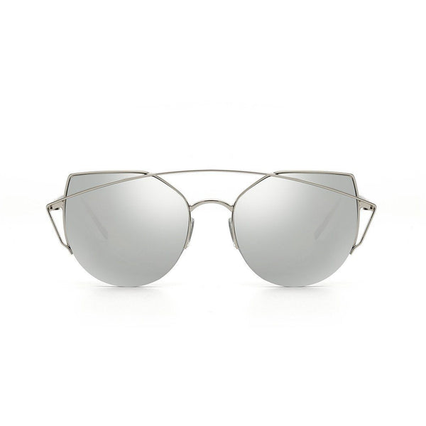 Janet in Silver Sunglasses Cat Eye - GETSUNNIES CANADA