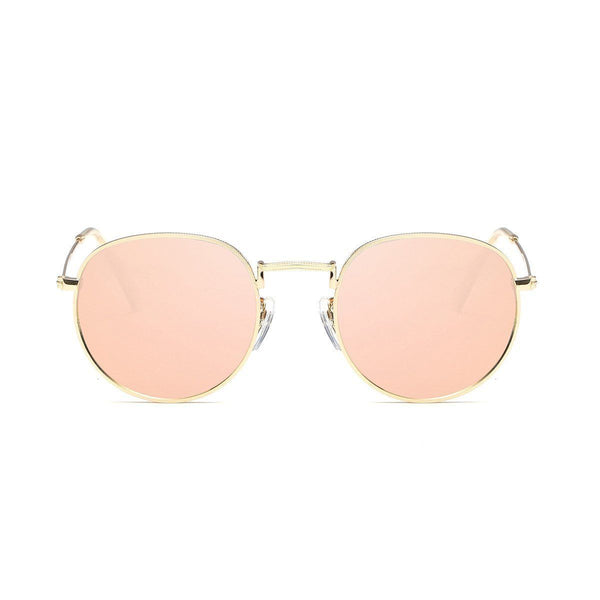 Jade in Rose Gold Sunglasses Round Frame - GETSUNNIES CANADA