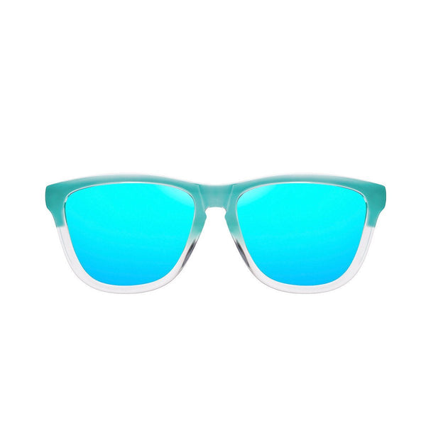 Ryan in Green + Clear Sunglasses Wayfarers - GETSUNNIES CANADA